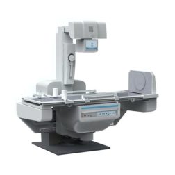 An image of X-ray machine with a plain white background.